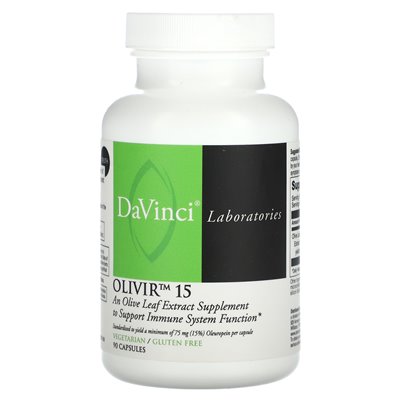 DaVinci Laboratories of Vermont, Olivir 15, 90 kapsułek