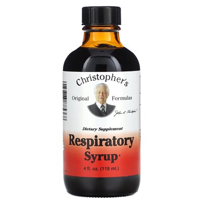 Oryginalne formuły Christophera, syrop oddechowy, 4 fl oz (118 ml) Oryginalne formuły Christophera, syrop oddechowy, 4 fl oz (118 ml)