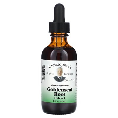 Oryginalne formuły Christophera, ekstrakt z korzenia Goldenseal, 2 Fl Oz (59 ml)