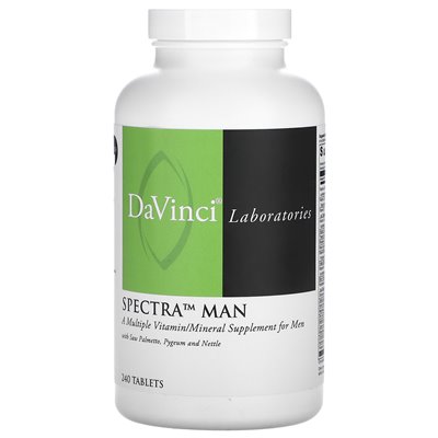 DaVinci Laboratories of Vermont, Spectra Man, wiele witamin/minerał, 240 tabletek