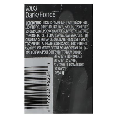 Black Radiance, Concealer, 8003 dunkel, 0,18 oz (5,1 g)