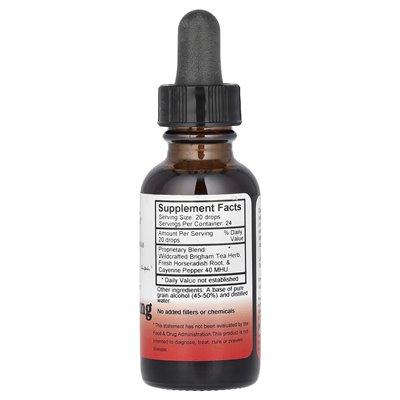 Oryginalne formuły Christophera, Formuła Sinus &amp Lung, 1 Fl Oz (30 ml)