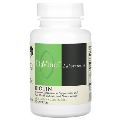 DaVinci Laboratories of Vermont, Biotin, 60 Kapseln