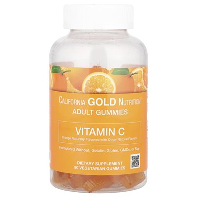 California Gold Nutrition, Vitamin C Gummy, 90 gummies