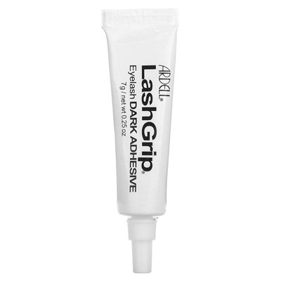 Ardell, Lashgrip, dla rzęs paska, ciemny klej, 0,25 uncji (7 g) Ardell, Lashgrip, dla rzęs paska, ciemny klej, 0,25 uncji (7 g)