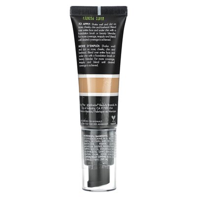 Black Radiance, True Praciation, Damted Ciltizuizer, 1320356 Fair to Light, 0,91 Fl Oz (27 ml)