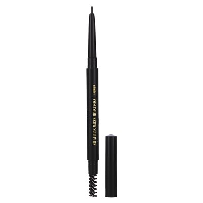 Black Radiance, Precision Brow Scrowptor, CA6551 Czarny zamsz, 0,002 uncji (0,06 g)