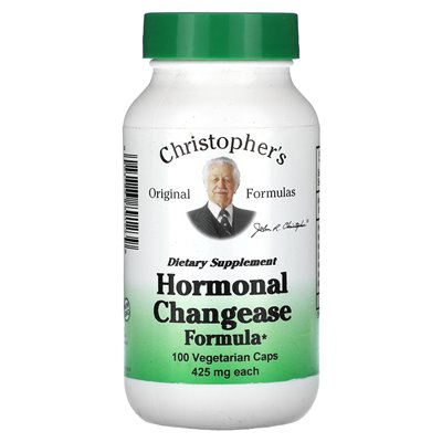 Oryginalne formuły Christophera, formuła zmieniacza hormonalna, 425 mg, 100 czapek wegetariańskich