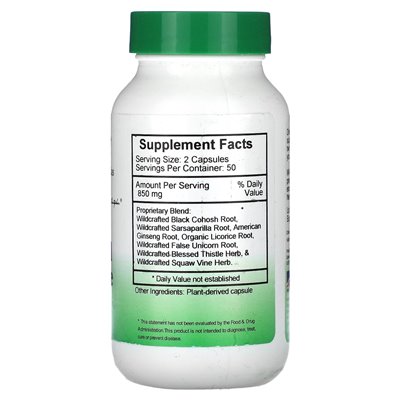 Oryginalne formuły Christophera, formuła zmieniacza hormonalna, 425 mg, 100 czapek wegetariańskich