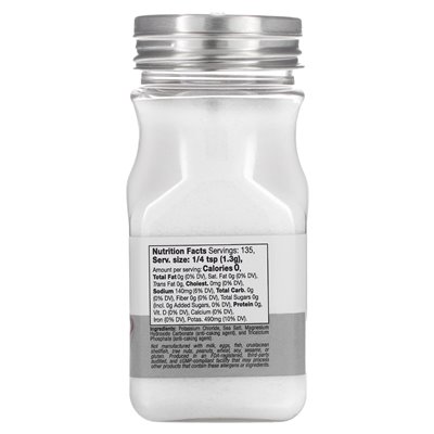 California Gold Nutrition, Foods, Light Sea Salt, 6,2 uncji (175 g)