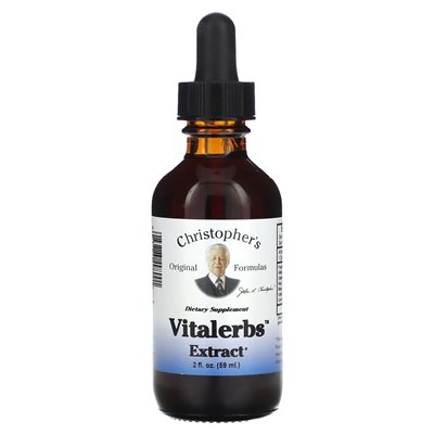 Oryginalne formuły Christophera, ekstrakt Vitalerbs, 2 Fl Oz (59 ml)