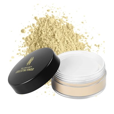 Czarny blask, prawdziwa cera, luźne proszek, banan 8040, 0,52 uncji (15 g)