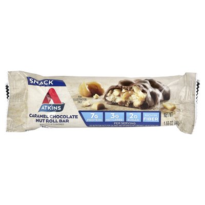 Atkins, Karamell-Schokoladen-Cap, 5 Riegel, 1,55 oz (44 g)