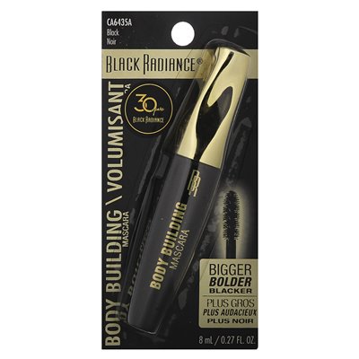 Black Radiance, Mascara Body Building, CA6435A Black, 0,27 Fl Oz (8 ml)