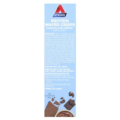 Atkins, Anytime Snacks, Protein-Chips, Schokoladencreme, 5 Riegel, 1,27 oz (36 g)