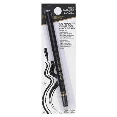 Czarny blask, ołówek eyeliner, błyszczący czarny, 0,008 uncji (0,23 g)
