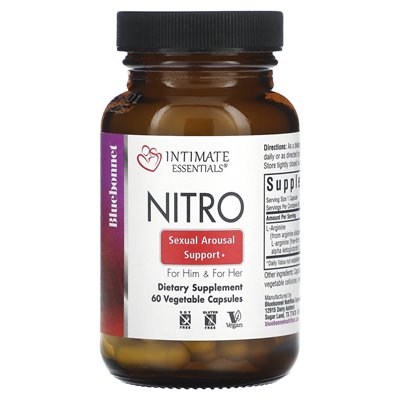 Bluebonnet Nutrition, Intimate Essentials, Nitro, dla niego i dla niej 60 kapsułek warzywnych Bluebonnet Nutrition, Intimate Essentials, Nitro, dla niego i dla niej 60 kapsułek warzywnych