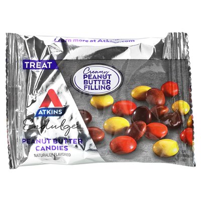 Atkins, Enlulge, Erdnussbutterbonbons, 5 Riegel, 1 oz (28 g)