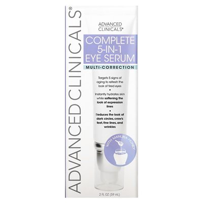 Advanced Clinics, Komplettes 5-in-1-Augenserum, Mehrfachpackung, 2 Fl Oz (59 ml)