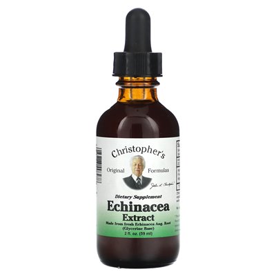 Christopher's Original Formulas, Echinacea-Extrakt, Glycerinbasis, 2 fl oz (59 ml)