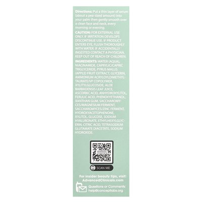 Advanced Clinics, 5 % Niacinamid-Serum, 1,75 fl Oz (52 ml)
