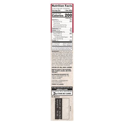 Atkins, Proteinriegel-Mahlzeit, Schokoladen-Müsli, 8 Riegel, 1,69 oz (48 g)