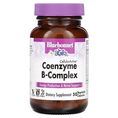 Bluebonnet Nutrition, Coenzym B-Komplex, 50 vegetarische Kapseln