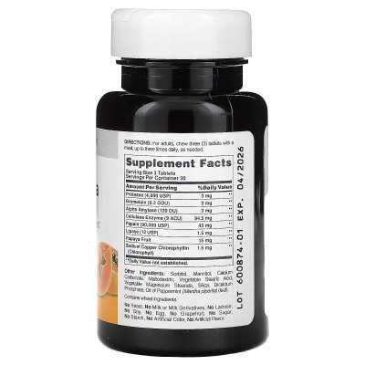 American Health, Super Papaya Enzyme Plus, 90 tabletek