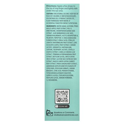 Advanced Clinics Fluffy Eye Serums, 1.75 fl Oz (52 ml)
