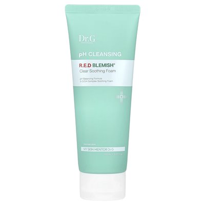 Dr G, PH Cleaning RED Reinigungsschaum, klar, beruhigend, 150 ml