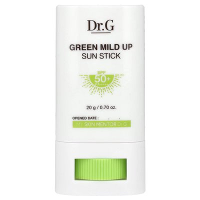 Dr G, Green Mild Up Sun Stick, SPF 50+ PA +++, 0,7 uncji (20 g) Dr G, Green Mild Up Sun Stick, SPF 50+ PA +++, 0,7 uncji (20 g)