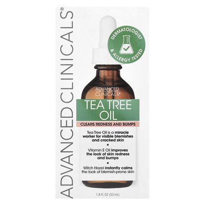 Zaawansowane kliniki, olej z drzewa herbacianego, 1,8 fl oz (53 ml) Zaawansowane kliniki, olej z drzewa herbacianego, 1,8 fl oz (53 ml)