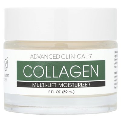 Advanced Clinics, Collagen, Mehrjahres-Feuchtigkeitscreme, 2 Fl Oz (59 ml)