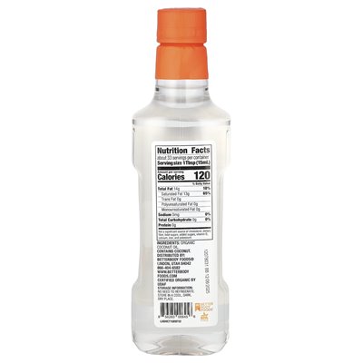 Betterbody Foods, Organic Coconut MCT Oil, 16,9 Fl Oz (500 ml) Betterbody Foods, Organic Coconut MCT Oil, 16,9 Fl Oz (500 ml)