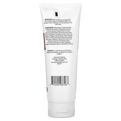 Advanced Clinicals, Crepey Skin, Faltenglättungscreme, 8 Fl Oz (237 ml)