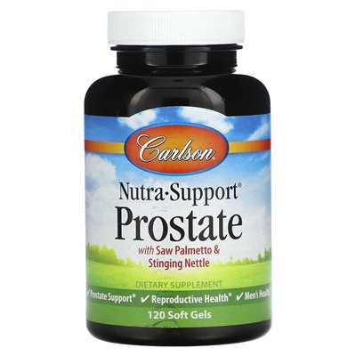 Carlson, prostata nutra, 120 miękkich żeli