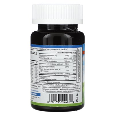 Carlson, Blood Nutsess, 40 Capsules