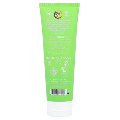 Badger, Aloe Vera, After Sun Gel, bezzapachowy, 4 fl oz (118 ml)
