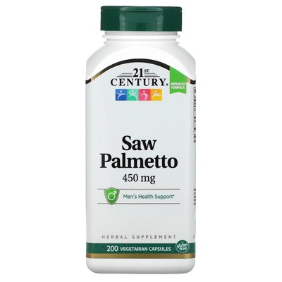 21st Century, Palmetto, 450 mg, 200 Vegetarian Capsules