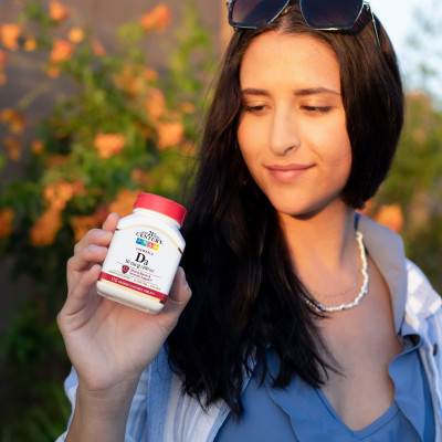 21st Century, Vitamin D3, Kautabletten, Orange, 100 mcg (400 IE), 110 Tabletten