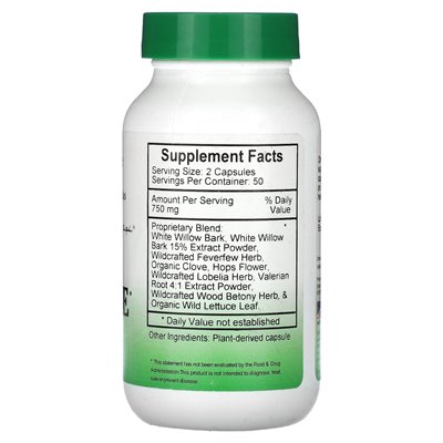 Christopher's Original Formulas, Stop-Ache, 375 mg, 100 Vegetarian Caps Christopher's Original Formulas, Stop-Ache, 375 mg, 100 Vegetarian Caps