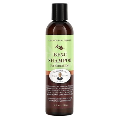 Oryginalne formuły Christophera, szampon BF i C na normalne włosy, 8 fl oz (236 ml) Oryginalne formuły Christophera, szampon BF i C na normalne włosy, 8 fl oz (236 ml)