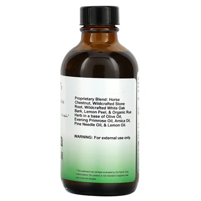 Christopher's Original Formulas, V-Vein Massage Oil, 4 fl Oz (118 ml)