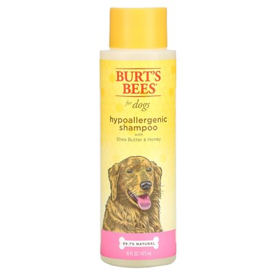 Burta pszczoły, szampon hipoalergiczny dla psów z masłem i miodem, 16 Oz (473 ml)