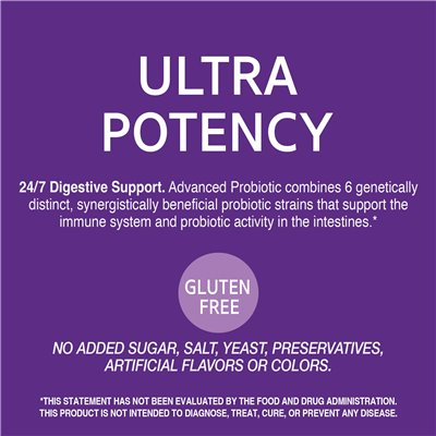 21st Century, Advanced Ultra Potency Probiotic, Probiotikum mit hoher Wirksamkeit, 60 Kapseln
