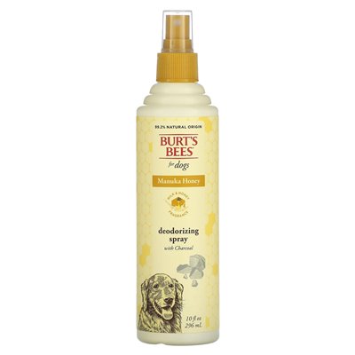 Burt's Bees, Deodorizing Spray For Dogs With Charcoal, Manuka Honey, 10 fl oz (296 ml) Burt's Bees, Deodorizing Spray For Dogs With Charcoal, Manuka Honey, 10 fl oz (296 ml)
