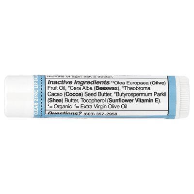 Badger, balsam do ust, SPF 15, bezzapachowy, 0,15 uncji (4,2 g)