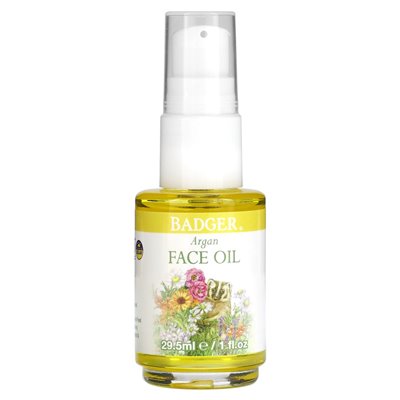 Badger, Argan-Gesichtsöl, 1 Fl Oz (29,5 ml)