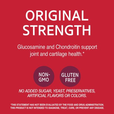 21st Century, Glucosamine/Chondroitin, Original Strength, 200 Easy-to-Swallow Capsules