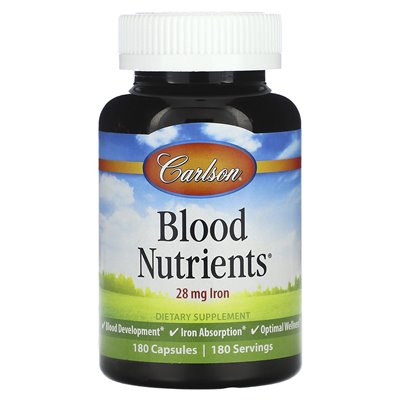 Carlson, Blood Nutoress, 180 Kapseln